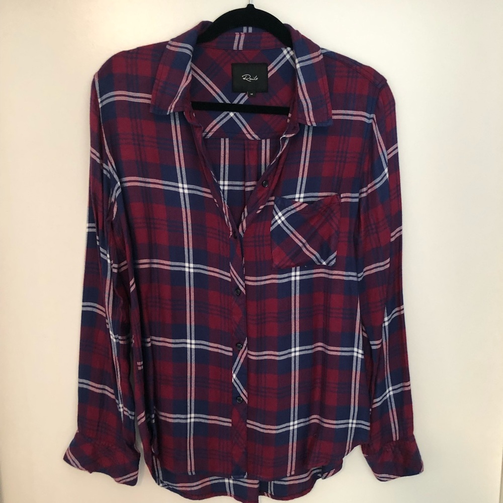 Rails Hunter plaid shirt